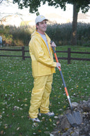 Boulder Creek Yellow Vinyl Rain Suit Medium 20 mil