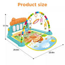 Baby Play Mat Newborn Piano Toys Music Gym Floor Playmat Infants