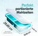 2-Cup Silicone Freezer Tray - Aqua Blue