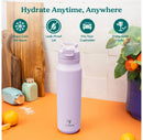 Hydration Water Bottle - Lilac Bud