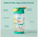 14oz Hydrate Tritan Kids' Water Bottle - Zoo Crew