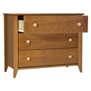Sprout 3 Drawer Changer Dresser with Removable Changing Tray - Chestnut/Natural