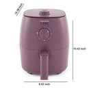 2.2 Qt Air Fryer, Enchanting Purple, Auto Shutoff - Enchanting Purple
