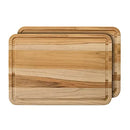 Teak Wood Cutting Board Set - 2 Piece