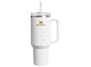 40 oz Stainless Steel H2.0 FlowState Quencher Tumbler - Frost Polka Dot
