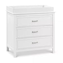 3-Drawer Dresser - White