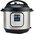 Duo 6 Qt Electric Pressure Cooker 7-in-1 with Easy-Release Steam Switch, Slow Cooker, Rice Cooker, Steamer and More