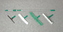 Unger 36 inW Straight Rubber Replacement Squeegee Blade, Black - 16510