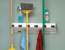 Ex-Cell Kaiser White Steel Mop and Broom Holder, 1 EA - 333-6 WHT2