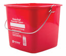 San Jamar Cleaning Pail, 6 qt., Plastic - KP196KCRDGR