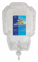 Clorox Hand Sanitizer, 1,000 mL, Cartridge, Liquid, Clorox Push, PK 6 - 1753