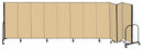 Screenflex Portable Room Divider, Number of Panels 11, 6 ft. Overall Height, 20 ft. 5" Overall Width - CFSL6011 BEIGE