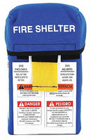 Anchor Industries Fire Shelter, Regular Size, Open Width 31 in, Open Length 86 in, Silver - 90003050