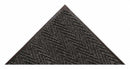 Notrax Indoor Entrance Mat, 3 ft L, 24 in W, 3/8 in Thick, Rectangle, Black - 118S0023CH