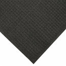 Condor Indoor Entrance Mat, 6 ft L, 4 ft W, 3/8 in Thick, Rectangle, Black - 8WC83