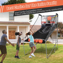 Foldable Double Electronic Basketball Game With 4 Balls Indoor