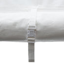 Replacement Cover for 12 x 20-Feet 8 Legs Carport Shelter with Rings, White (Frame & Top Cover Not Included)