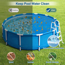 8 Feet Round Solar Pool Cover 12 Mil for In-Ground Above-Ground Swimming Pools