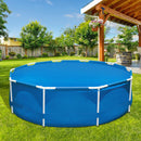 8 Feet Round Solar Pool Cover 12 Mil for In-Ground Above-Ground Swimming Pools