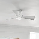 44 Inch Ceiling Fan - Matte White