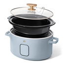 6 Qt Programmable Slow Cooker - Cornflower Blue