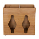 Bamboo Plastic Bag Organizer