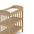 Changing Table with Water-Resistant Changing Pad - Driftwood