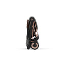 COYA Stroller - Rose Gold Frame + Mirage Grey Seat