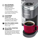 K-Supreme Single Serve Coffee Maker - Gray