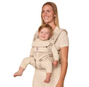 Omni Classic All Carry Positions Breathable Standard Baby Carrier for Newborn to Toddler - Natural Beige