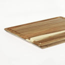 10"x13" Reversible Acacia Wood Cutting Board Natural - ™