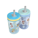 2-Pack 15 fl oz Water Bottles - Blue