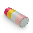 Patchwork Bolster Pillow - Multi Color
