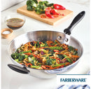 Stainless Steel Wok Fry Pan - 12.25"