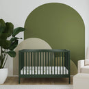 Birdie 3-in-1 Convertible Crib - Forest Green