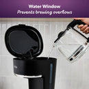 12-Cup Drip Coffee Maker - Black