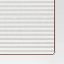 Cork Striped Placemat - Rectangle, Spot Clean, 16"x12"
