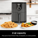 2Qt Mini Air Fryer - AF080 Grey