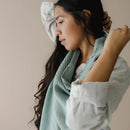 Nursing Cover - 100% Organic Cotton Muslin - Slate