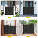 Retractable Baby Gate - Black