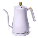 1-Liter Electric Gooseneck Kettle 1200 W, Lavender by Drew Barrymore