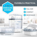 Baby Bottle Steam Sterilizer 3 in 1 Modular System