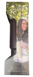 40 Oz Tumbler with Handle and Straw Lid - Purple