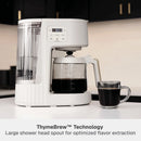 12-Cup Programmable Drip Coffee Maker - Sand White
