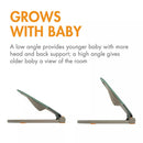 Portable Lightweight Folding Baby Bouncer - Green