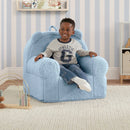 Faux Shearling Bear Chair - Powder Blue