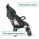 3Dlite Jewel Convenience Stroller - Green