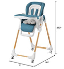 Convertible High Chairs - Sea Blue