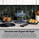 6-Quart and 2.5-Quart Countertop Air Fryer - Non-Toxic Glass