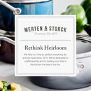GreenPan Merten & Storck Steel Core Enameled 8-Inch Frypan - Chocolate Truffle